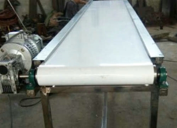 白色皮帶輸送機(jī) 材質(zhì)PU，耐高溫，耐腐蝕酸堿